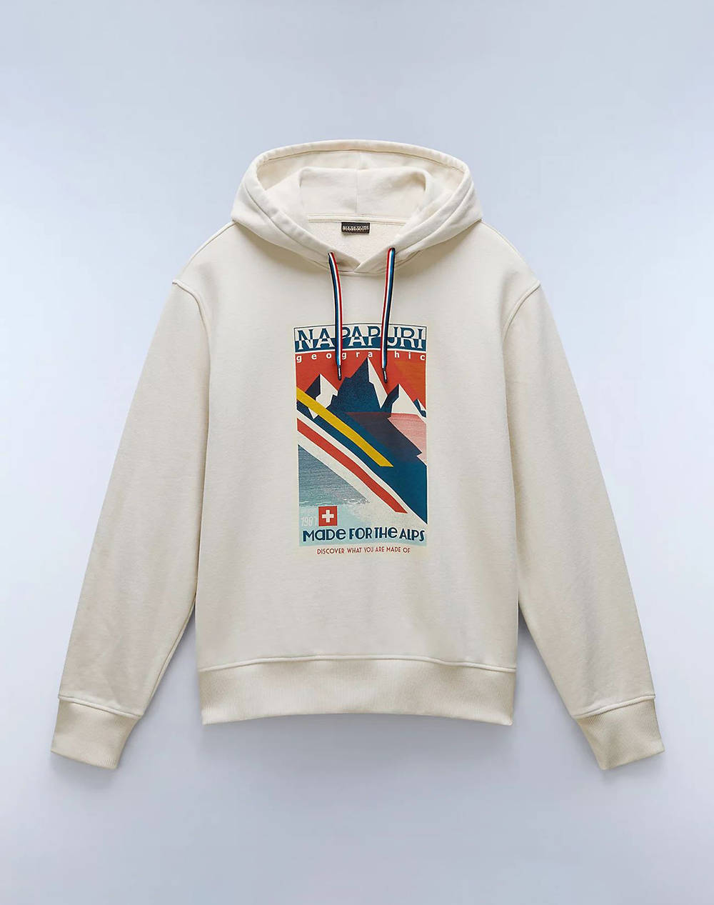 Napapijri B Portalet H Men Clothes T Shirts & Sweatshirts Sweatshirts Biege Cotton Np0A4I53 Npn1J Male Sweatshirts Biege