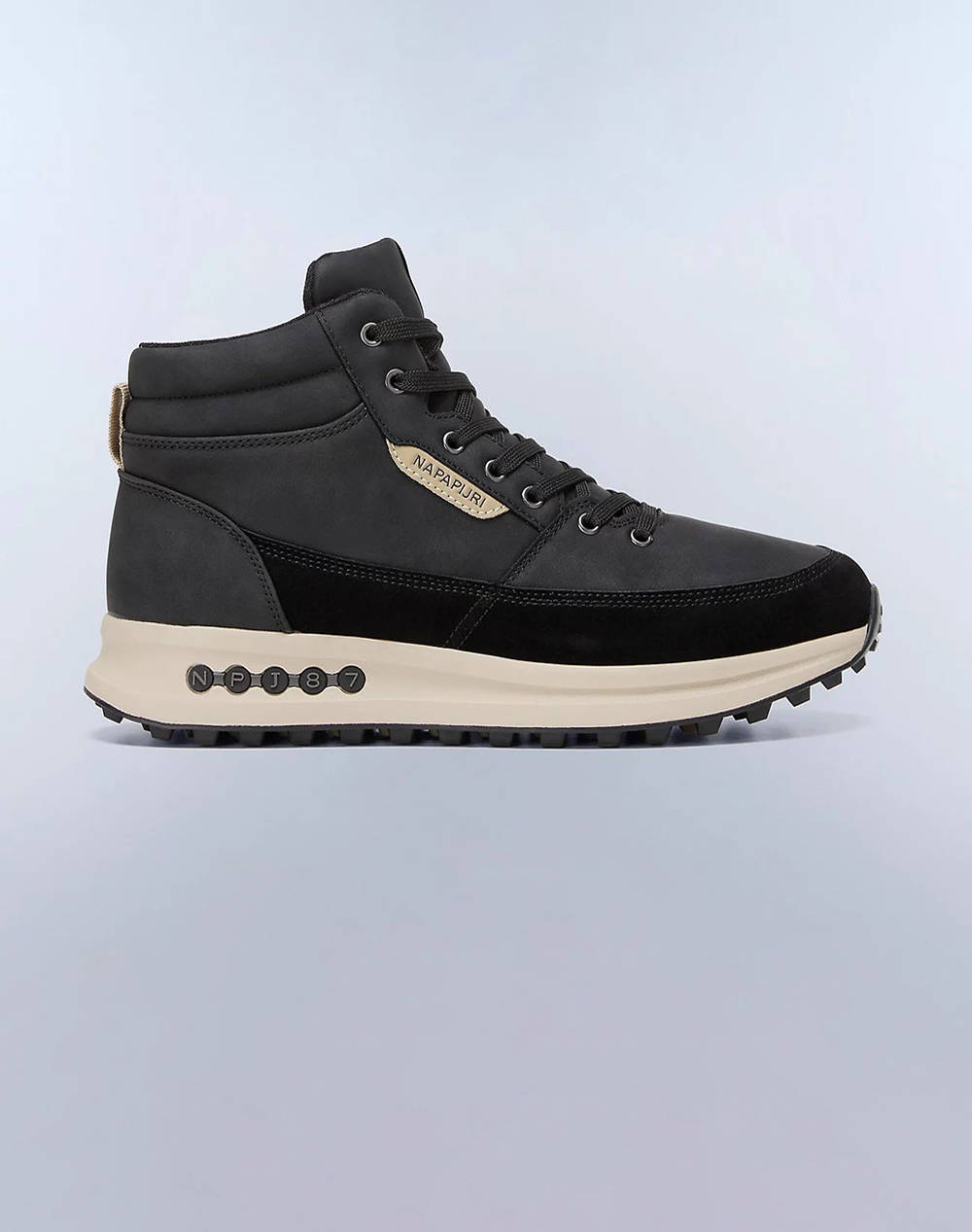 Napapijri F4Slate13/Syn Men Footwear Boots Black Imitation Leather Np0A4Ijo Np041 Male Boots Black