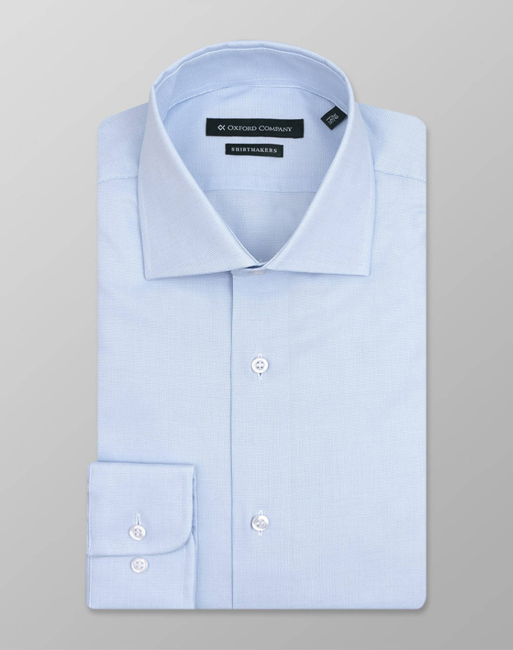 Oxford Company Club Shirt Men Clothes Shirts Lightblue Cotton Z511Nru20.02 02 Male Shirts Blue