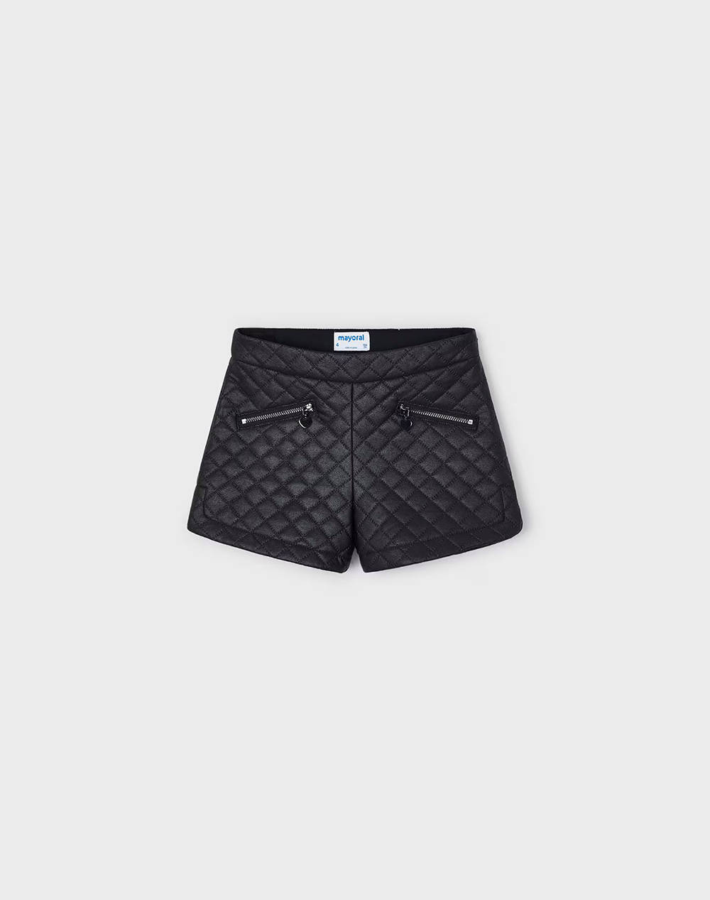 Mayoral Bermuda Reinforced Kids Girl Clothes Baby Black Elastic,Synthetic 04218 74 Female Baby Black