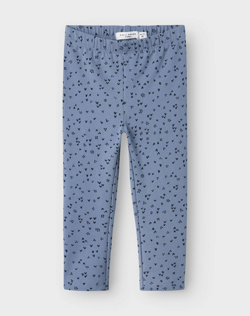 Name It Nmfdavina Aop Swe Legging Bru Kids Girl Clothes Trousers Indigo Cotton,Elastic 13234445 Wild Wind Female Trousers