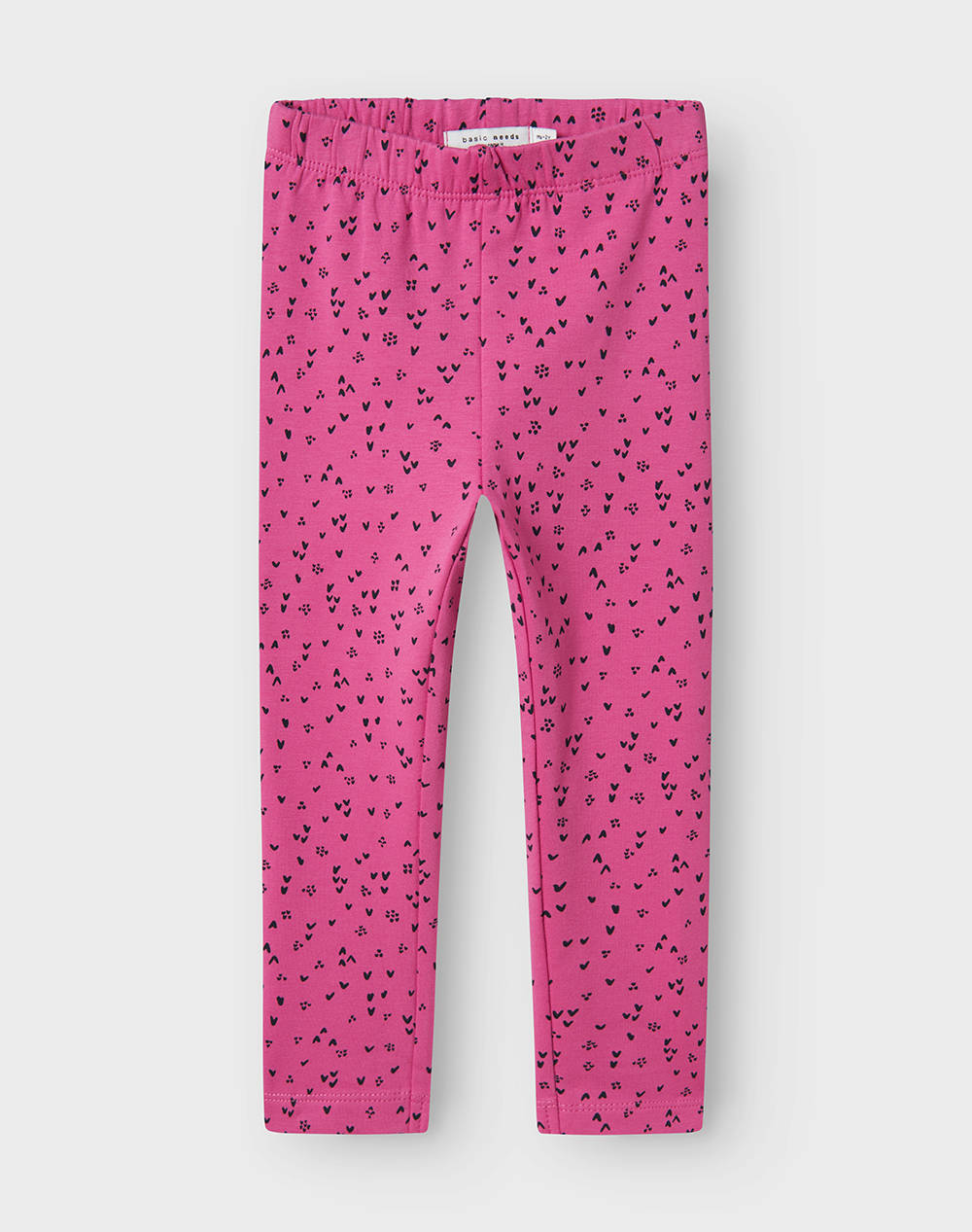 Name It Nmfdavina Aop Swe Legging Bru Kids Girl Clothes Trousers Pink Cotton,Elastic 13234445 Phlox Pink Female Trousers