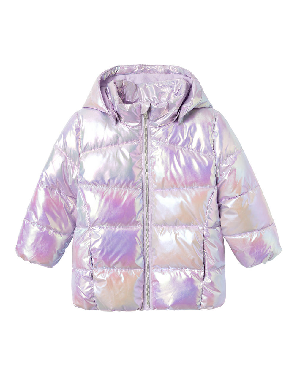 Name It Nmfmolina Jacket Shiny Kids Girl Clothes Jackets Orchid Synthetic 13231154 Orchid Bloom Female Jackets
