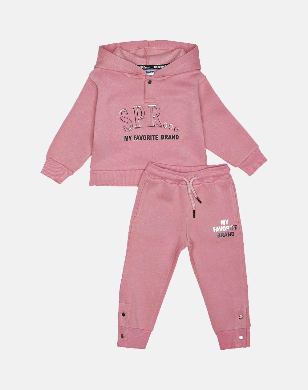 Sprint Set Baby Girl Kids Girl Sportswear Sets Deeppink Cotton,Synthetic 242 2046 S406 Female Sets