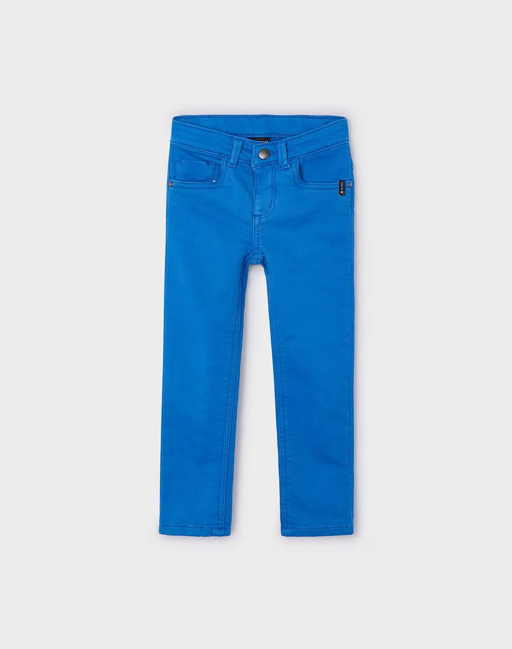 Mayoral Soft Slim Fit Trousers Kids Boy Clothes Trousers Blue Cotton,Elastic 04539 32 Male Trousers Blue