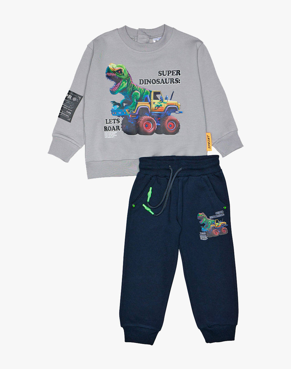 Sprint Set Baby Boy Kids Boy Sportswear Sets Lightgray Cotton,Synthetic 242 1040 S160 Male Sets