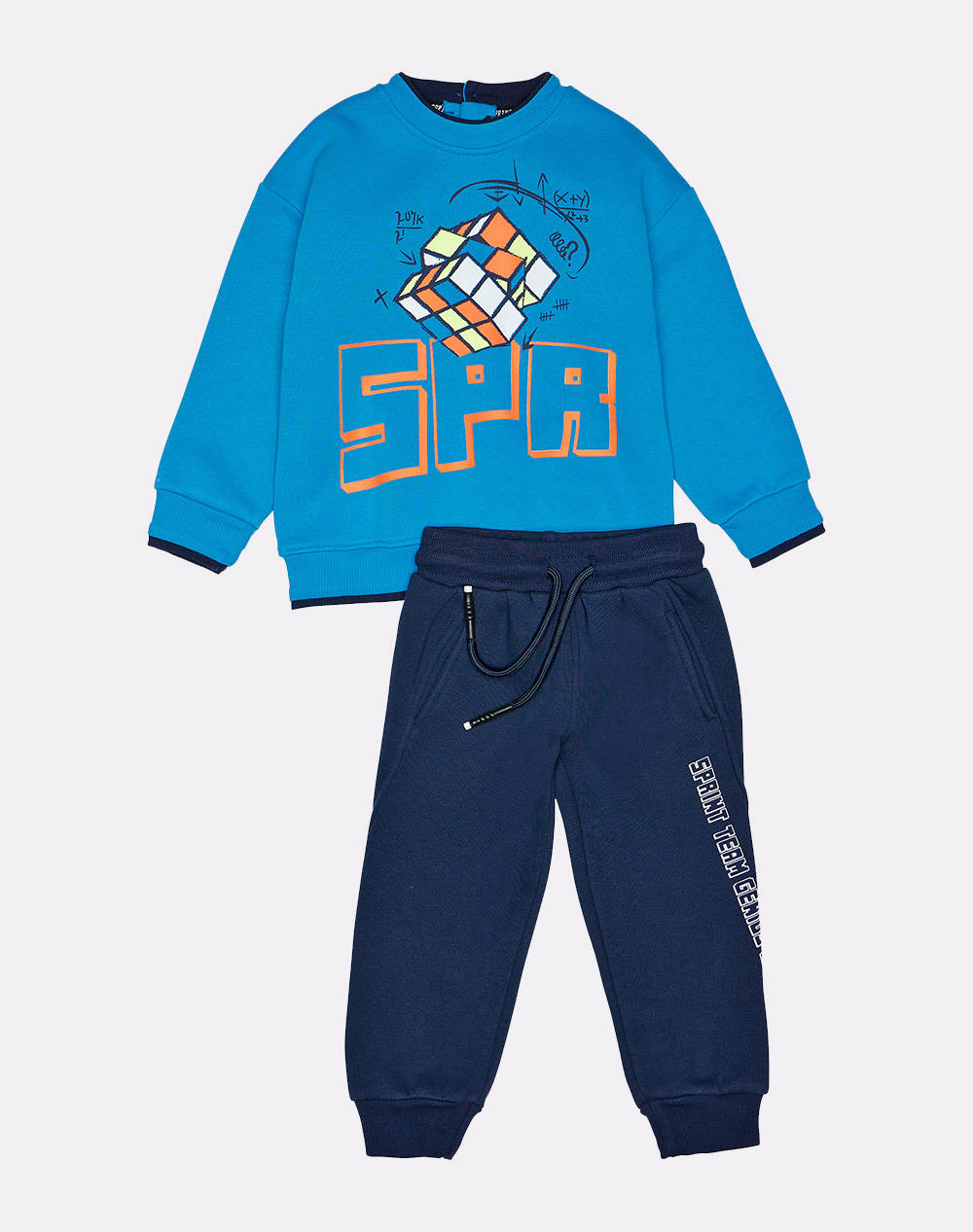 Sprint Set Baby Boy Kids Boy Clothes Sets Blue Cotton,Synthetic 242 1003 S309 Male Sets Blue