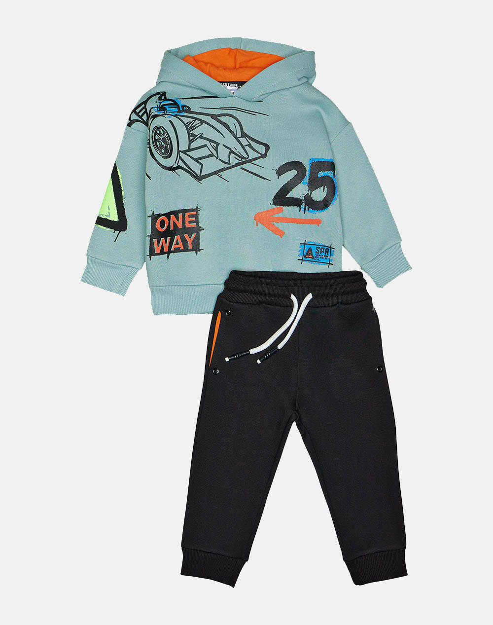 Sprint Set Baby Boy Kids Boy Sportswear Sets Mintgreen Cotton,Elastic,Synthetic 242 1008 S542 Male Sets Green