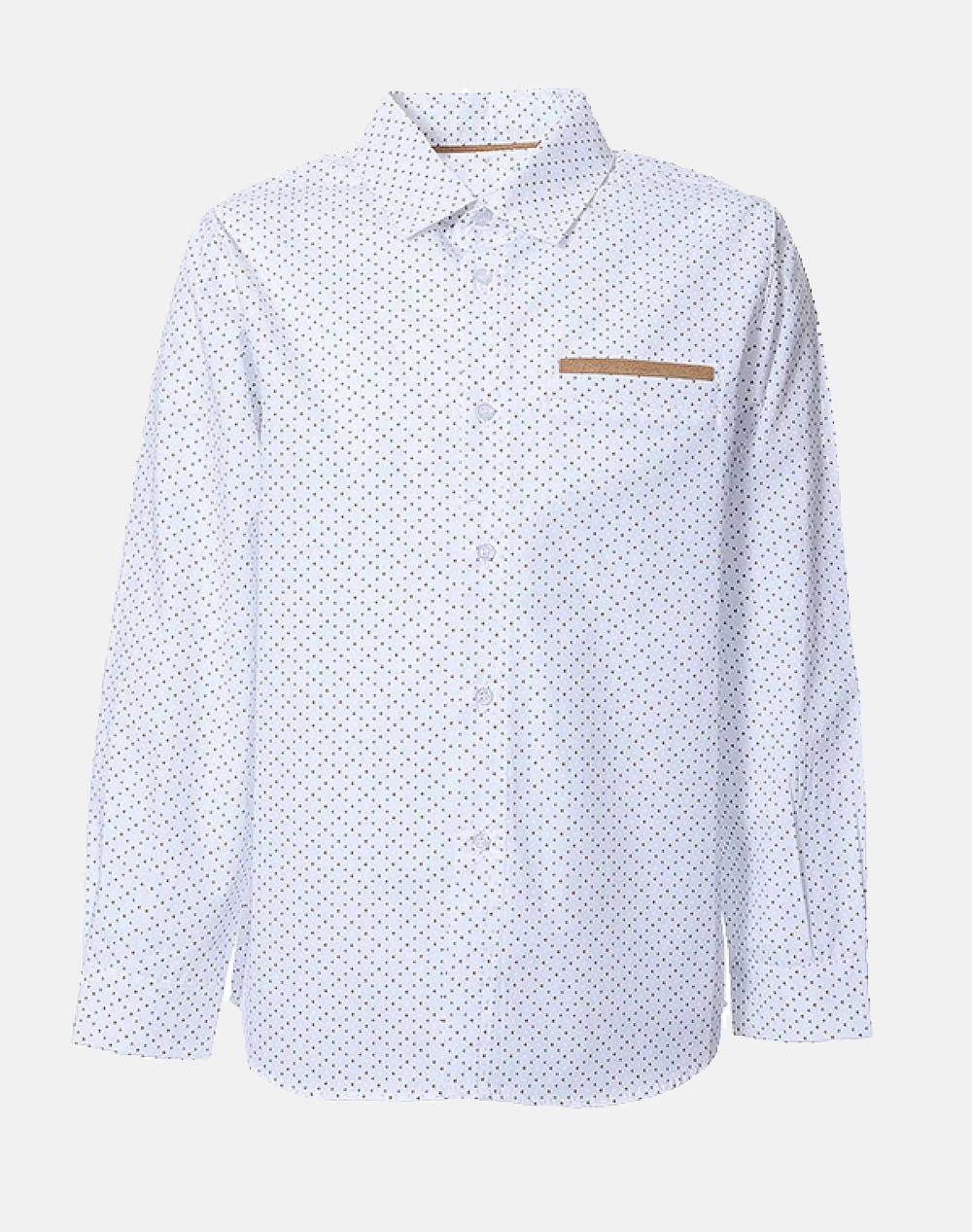 Matou Kids'' Shirt Boy Kids Boy Clothes Shirts White Cotton 2W24 Mf6310 White Male Shirts