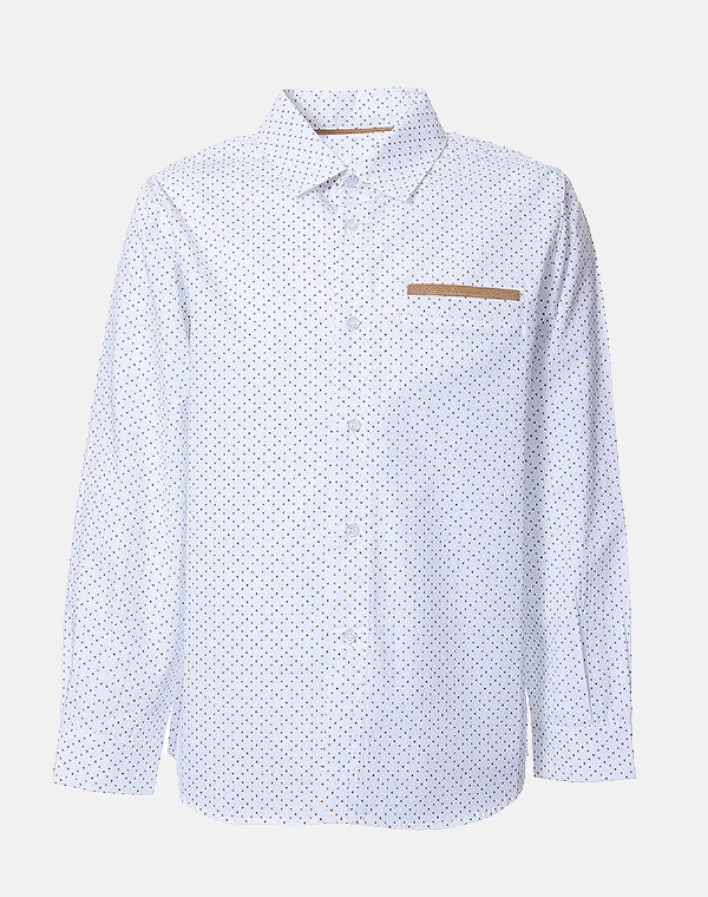 Matou Kids Shirt Boy Kids Boy Clothes Shirts White Cotton 2W24 Mf5310 White Male Shirts