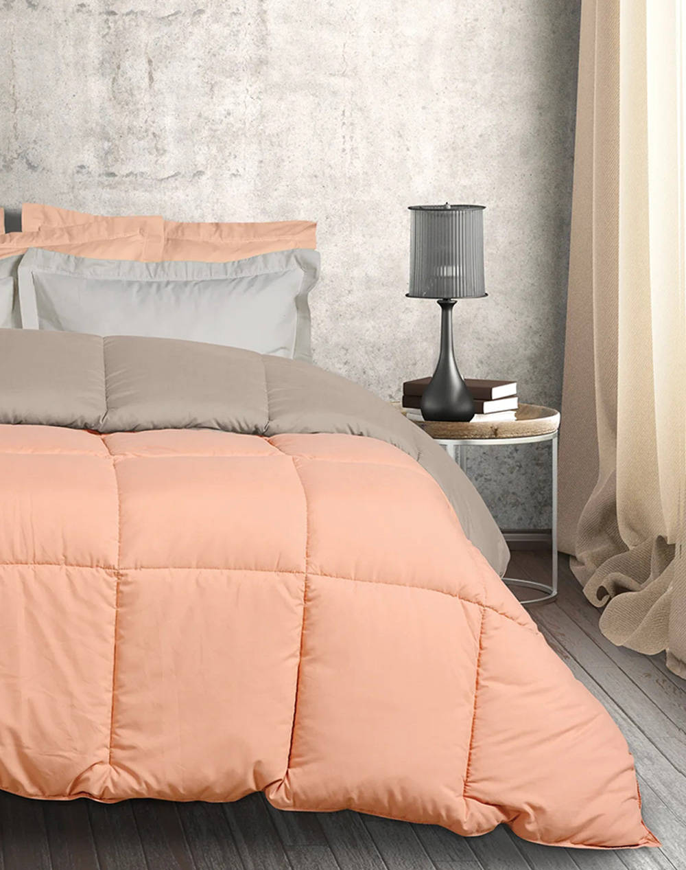 Das 9641 Happy King Size Quilt (Dimensions: 220 X 240 Cm.) Home Bedroom Duvet One Color Synthetic 401909209641 Duvet