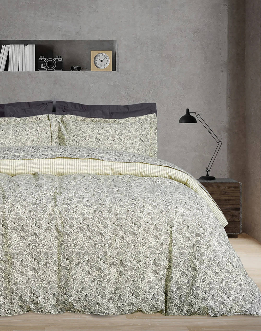 Das 3004 King Daily Sheet Set (Dimensions: 2 260 X 280 Cm. & 2 50 X 70 Cm.) Home Bedroom Sheets One Color Cotton 502109303004 Sheets