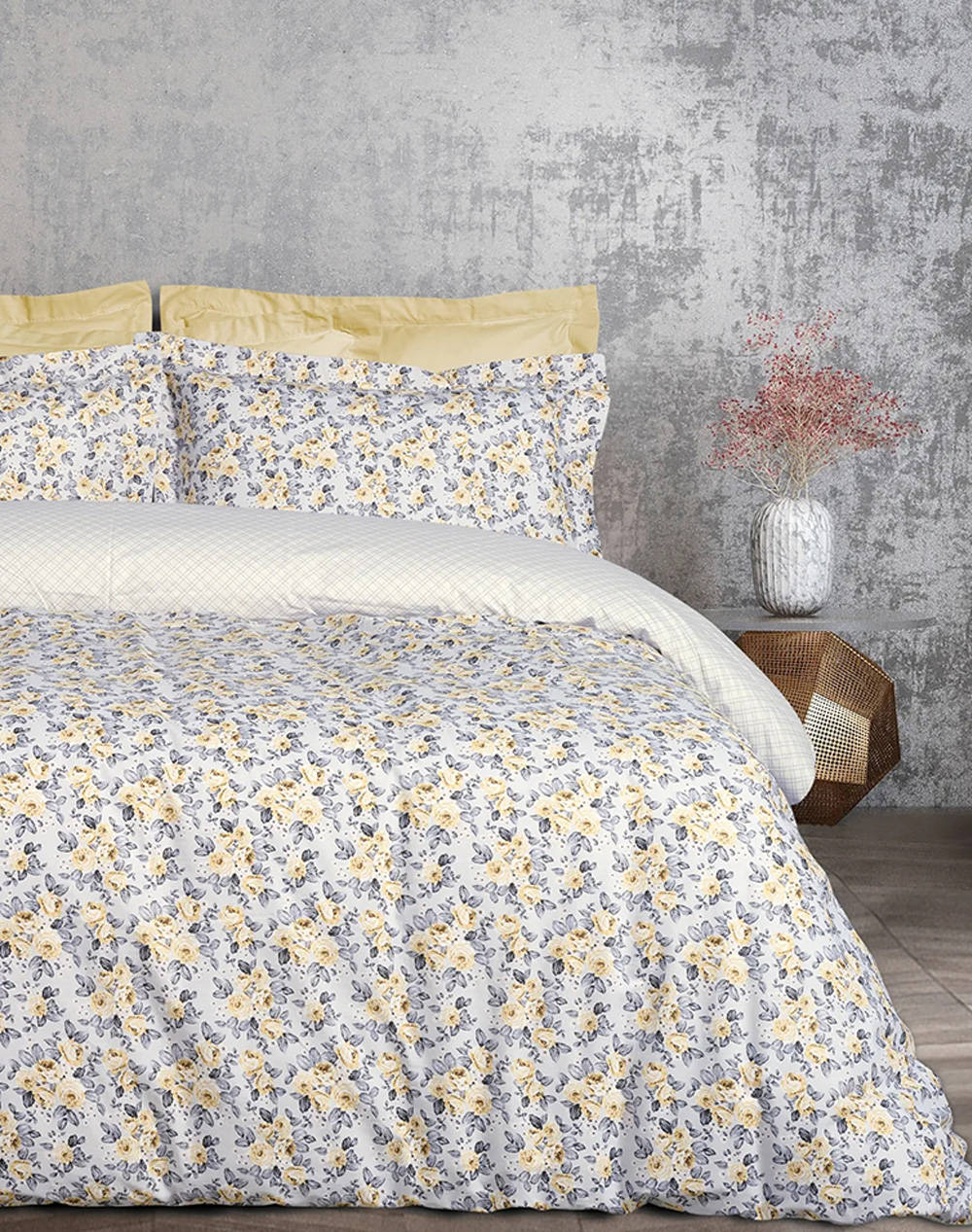 Das 9650 King Happy Sheet Set (Dimensions: 2 260 X 280 Cm. & 2 50 X 70 Cm.) Home Bedroom Sheets One Color Cotton 502108309650 Sheets