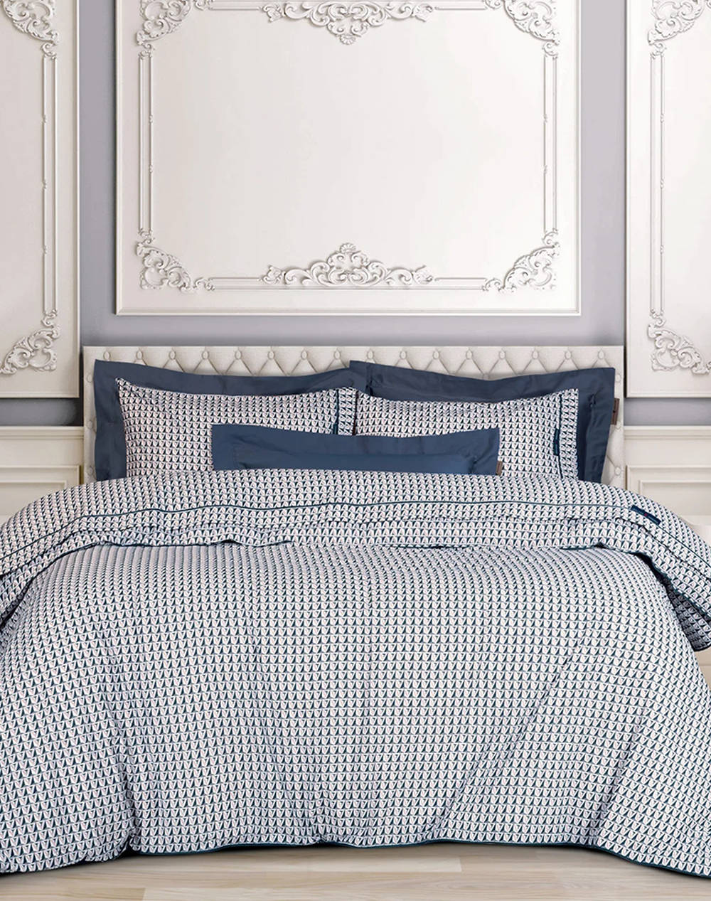 Das 2214 Set Of King Size Sheets Greenwich Polo Club (Dimensions: 2 240 X 260 & 2 50 X 70 Cm.) Home Bedroom Sheets One Color Cotton,Synthetic 202100