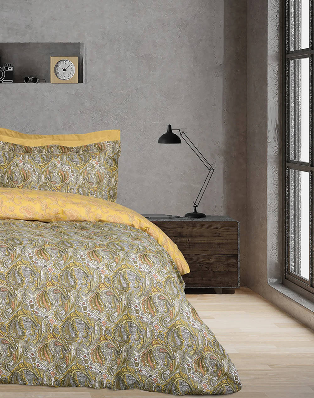 Das 9651 Happy Single Duvet Cover Set (Dimensions: 160 X 240 & 50 X 70 Cm) Home Bedroom Duvet Covers One Color Cotton 406009109651 Duvet Covers