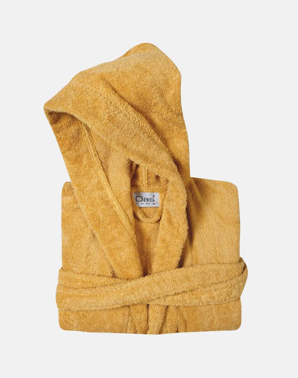 Das 5906 Xlarge Ochre Casual Bathrobe Home Bathroom Bathrobes One Color Cotton 460180405906 Bathrobes