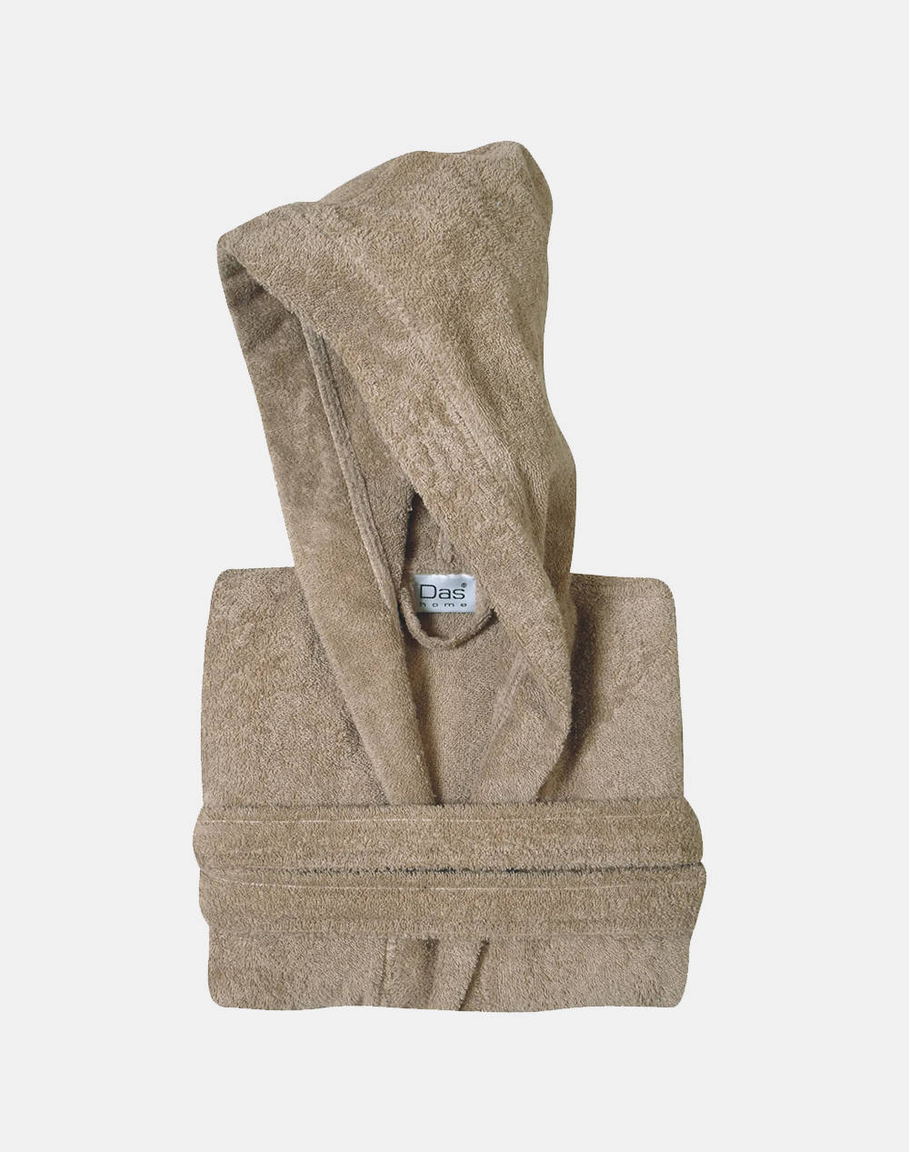Das 5901 Medium Taupe Casual Bathrobe Home Bathroom Bathrobes One Color Cotton 460180205901 Bathrobes