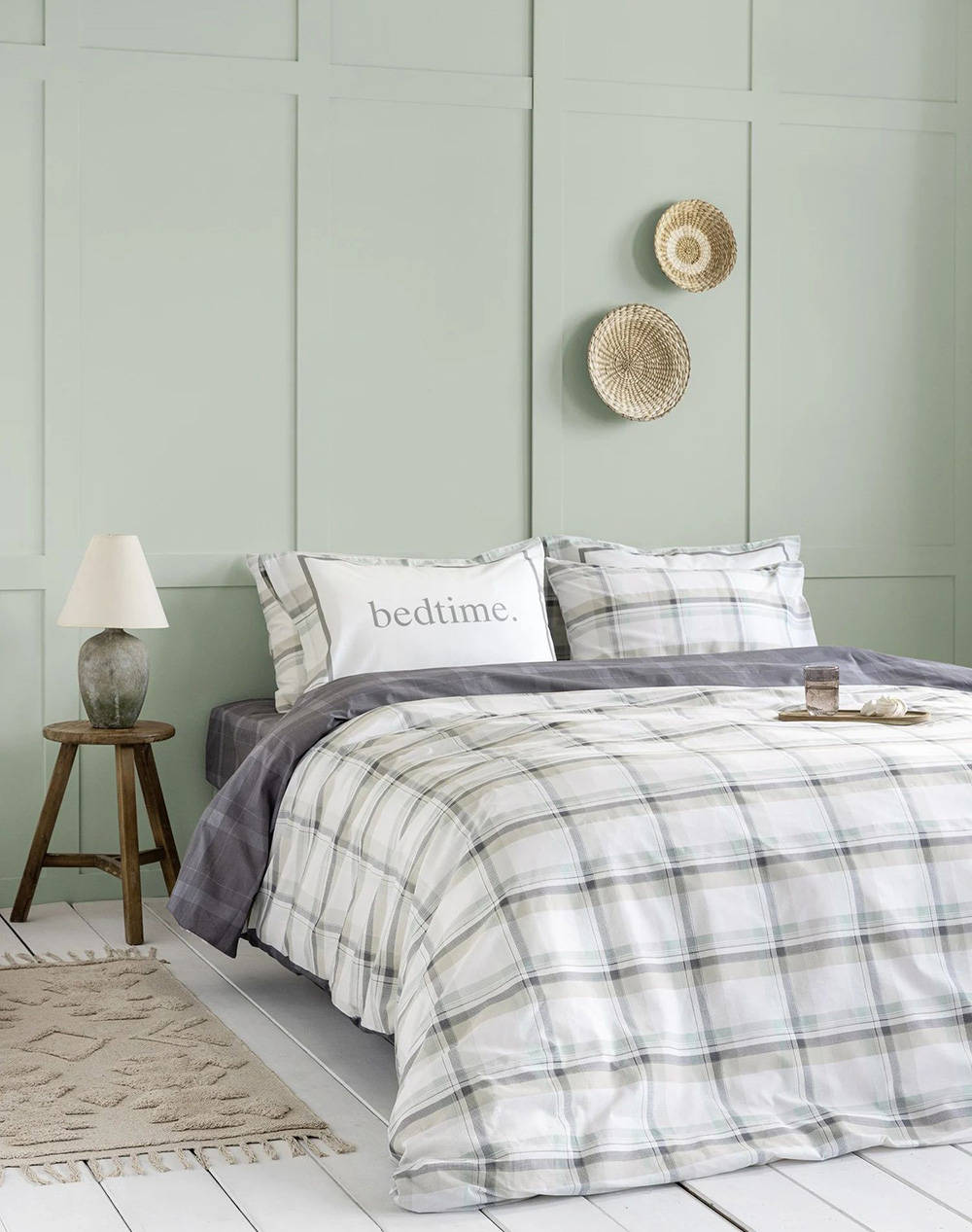Nima King Size Sheet Set Limpio (Dimensions: 2X240 X 260 & 2X50 X 70 Cm.) Home Bedroom Sheets One Color Cotton 33433 Sheets