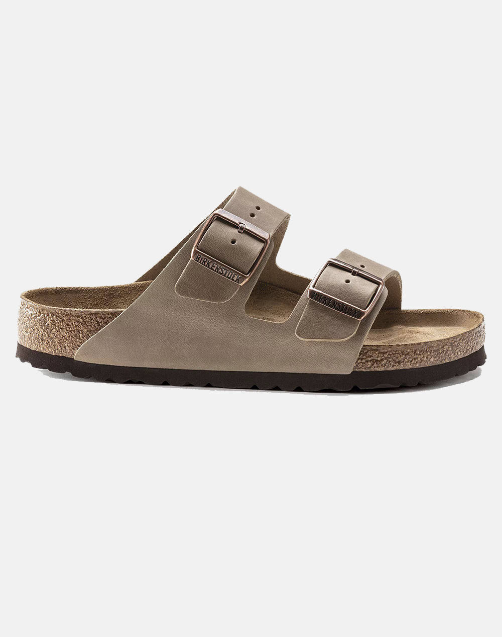 Birkenstock S26 Leather Arizona Sfb Leoi Tabacco Brown 35 50 Regular Core Essential Unisex Shoes Men Footwear Sandals Lightgray Leather 55281100355