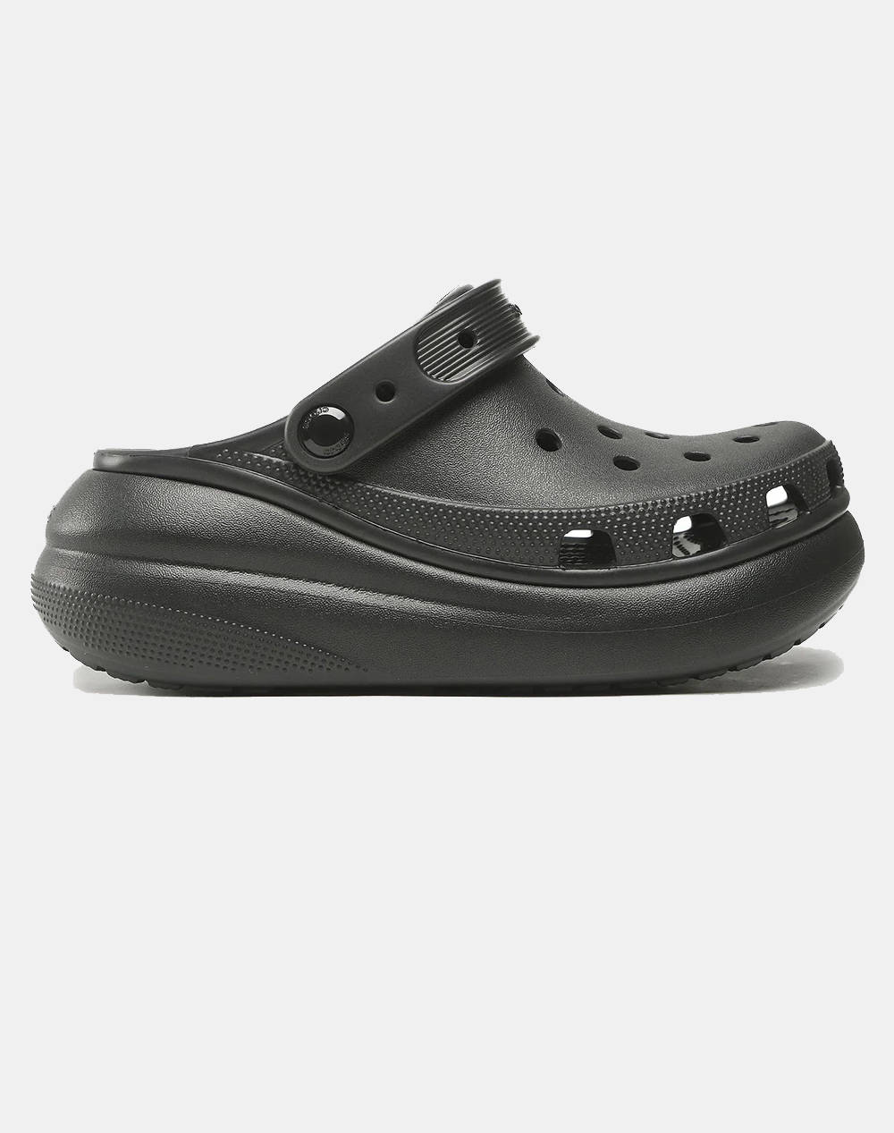 Crocs Crush Clog Women Footwear Flip Flops Black Synthetic 207521 001 Flip Flops Black