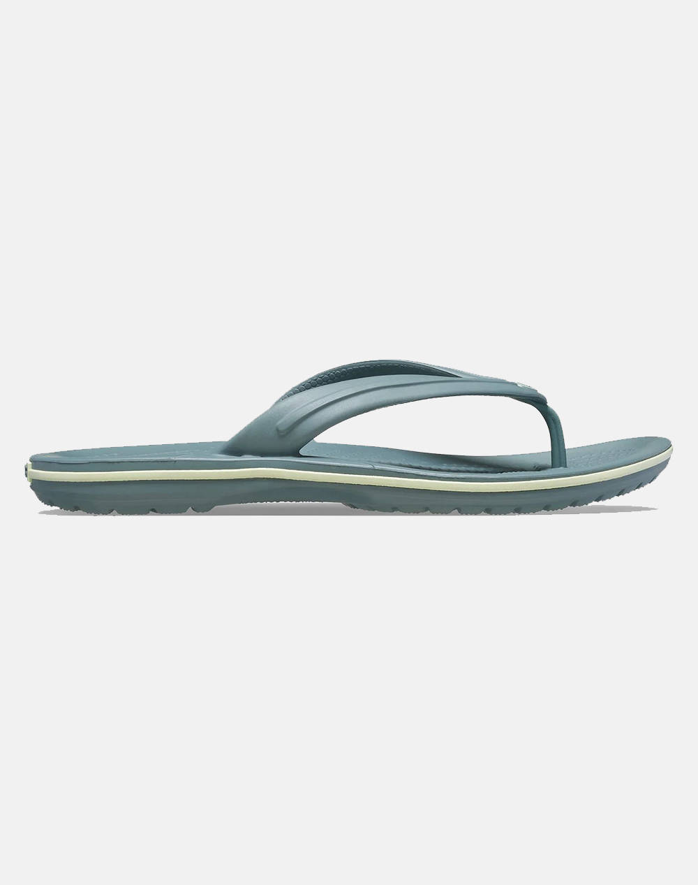 Crocs Crocband Flip Men Sports Shoes Flip Flops Steelblue Synthetic 11033 3Yo Flip Flops Blue