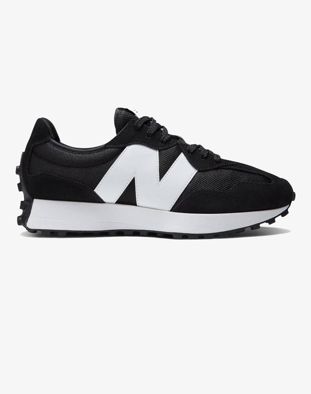 New Balance 327 Classics Shoes Women Footwear Sneakers Black Suede,Synthetic Ms327Cbw D Sneakers Black