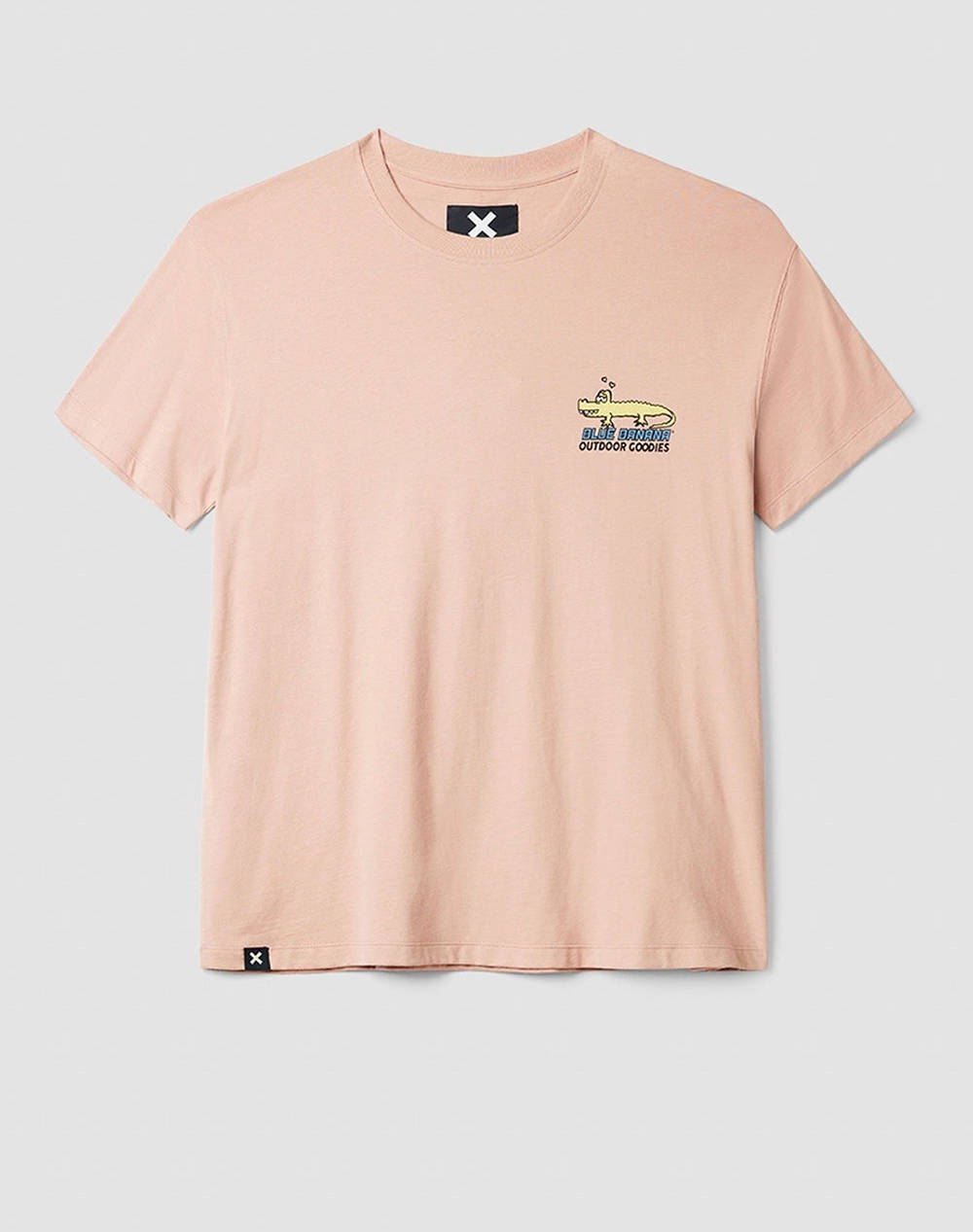Blue Banana Peach Tours Tee / Short Sleeve Men Clothes T Shirts & Sweatshirts T Shirts Coral Cotton 141916 M52 T-Shirts