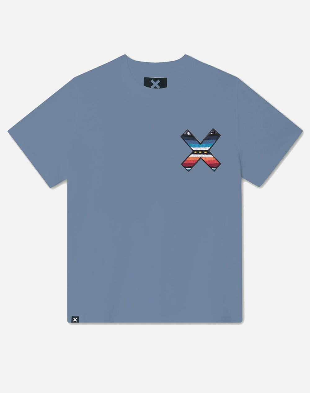 Blue Banana Sky Blue Classic Tee / Short Sleeve Men Clothes T Shirts & Sweatshirts T Shirts Steelblue Cotton 142199 F65 T-Shirts Blue