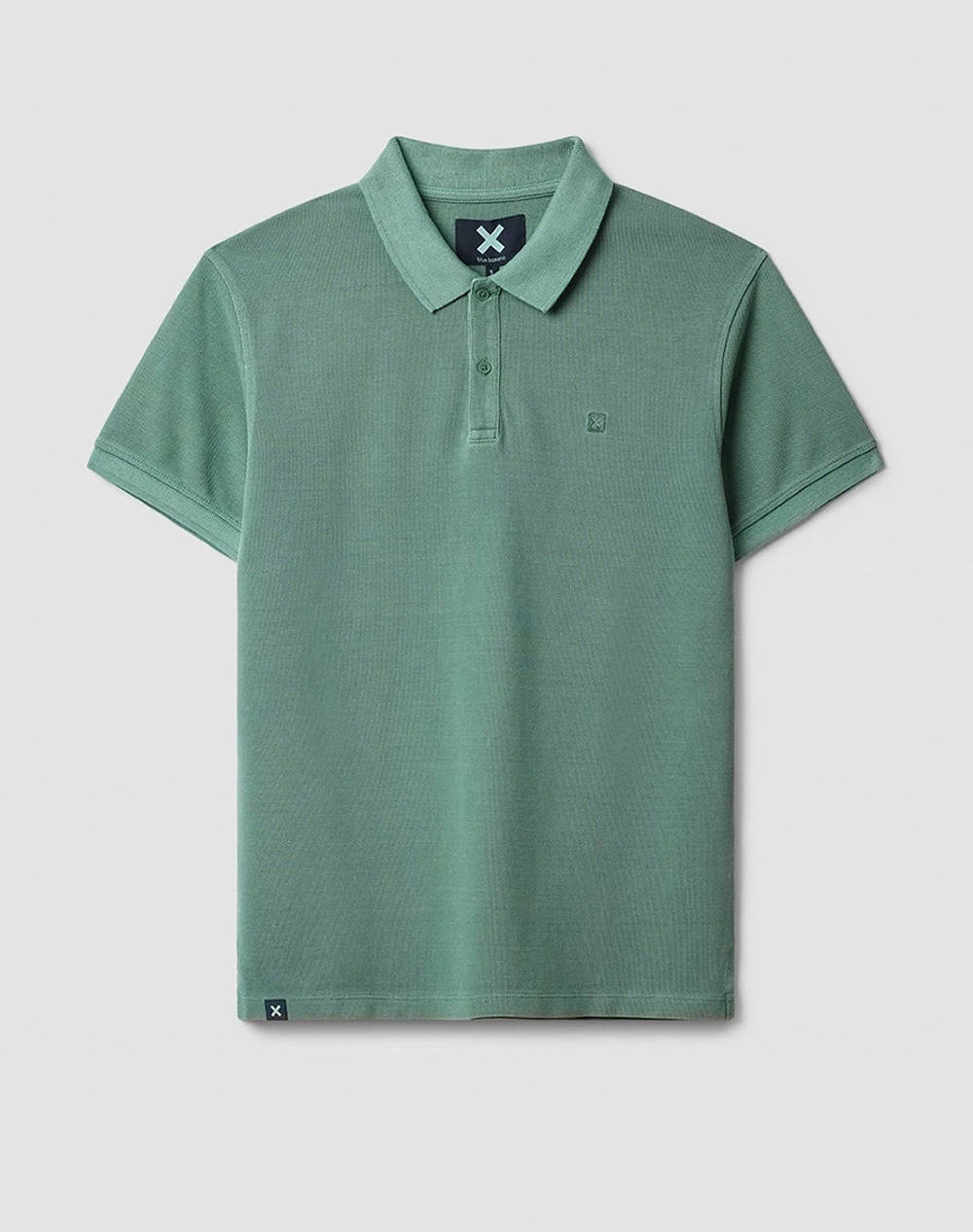Blue Banana Pine Green Iconic Polo / Short Sleeve Men Clothes T Shirts & Sweatshirts Polo Lightgreen Cotton 141945 3E1 Polo Green