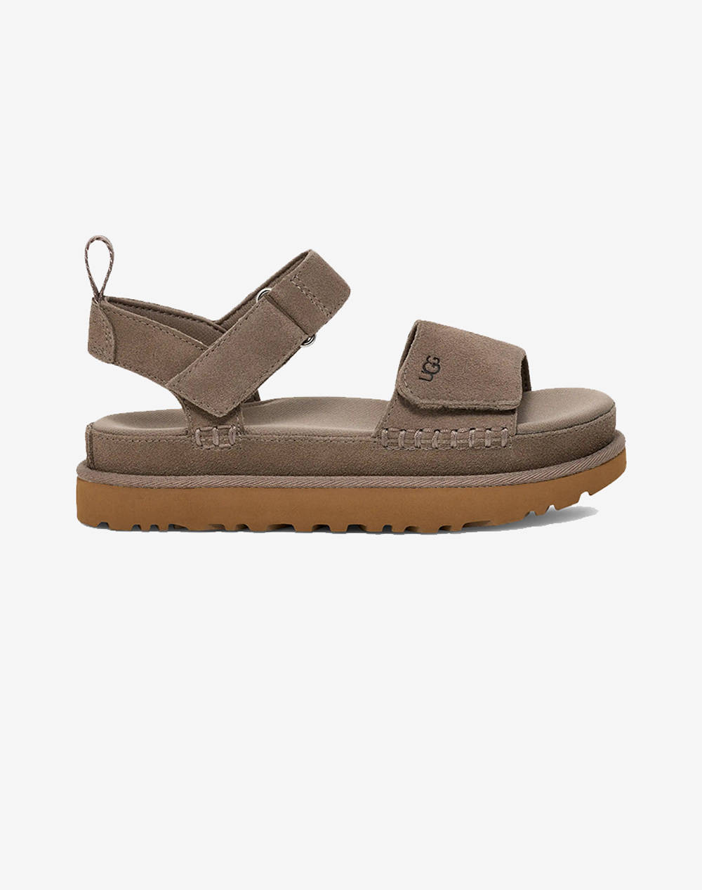 Ugg Goldenstar Women Footwear Sandals Darkgray Leather 1136783 0082 Female Sandals