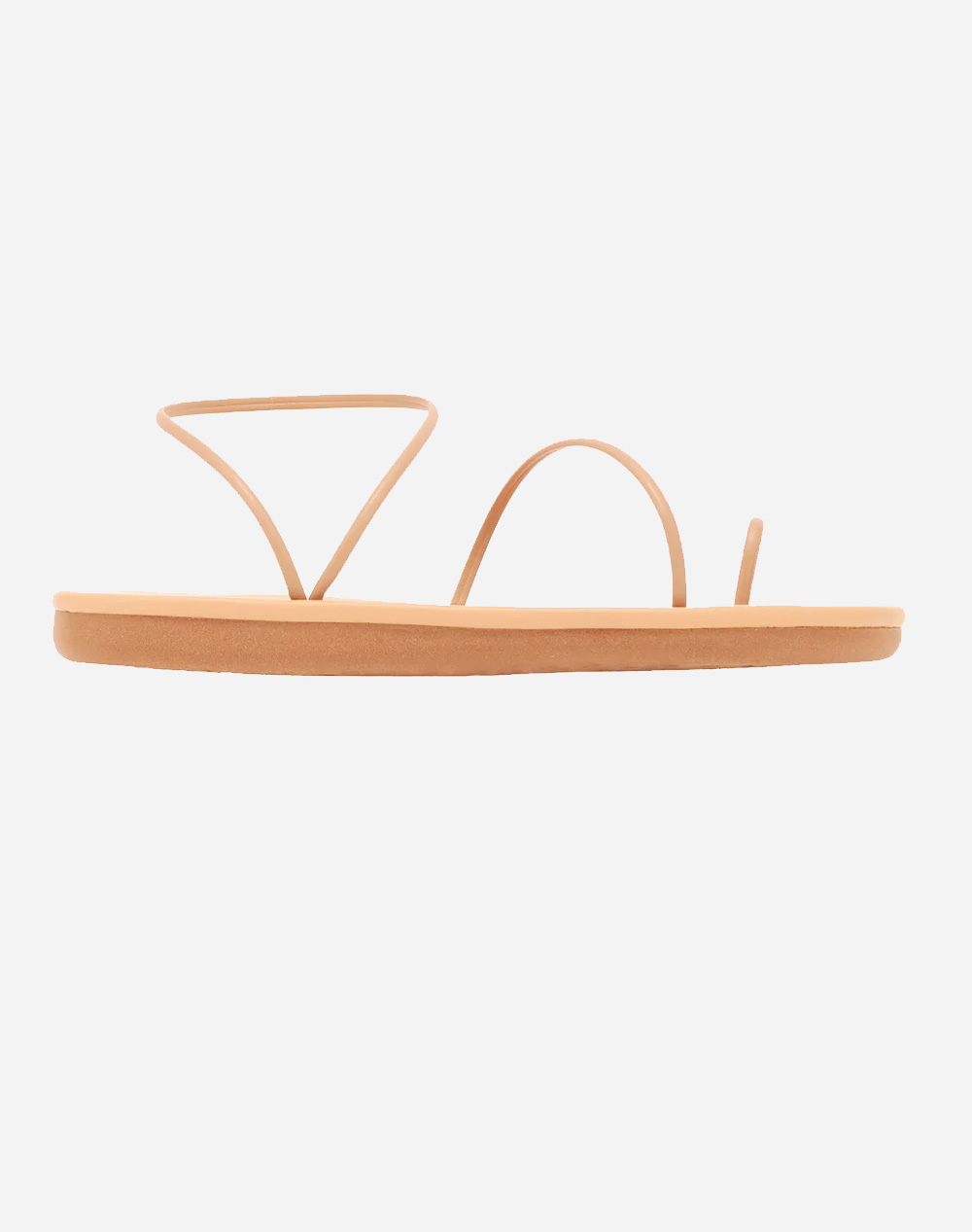 Ancient Greek Sandals Kansiz Synthetic Leather Women Footwear Sandals Biege Imitation Leather 10326_1047 317 Female Sandals Biege