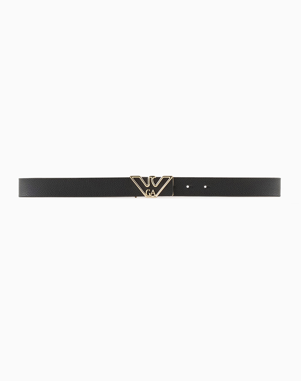 Emporio Armani Plate Belt Women Accessories Belts Black Imitation Leather,Leather Y3I048Yzb0X 80001 Female Belts Black