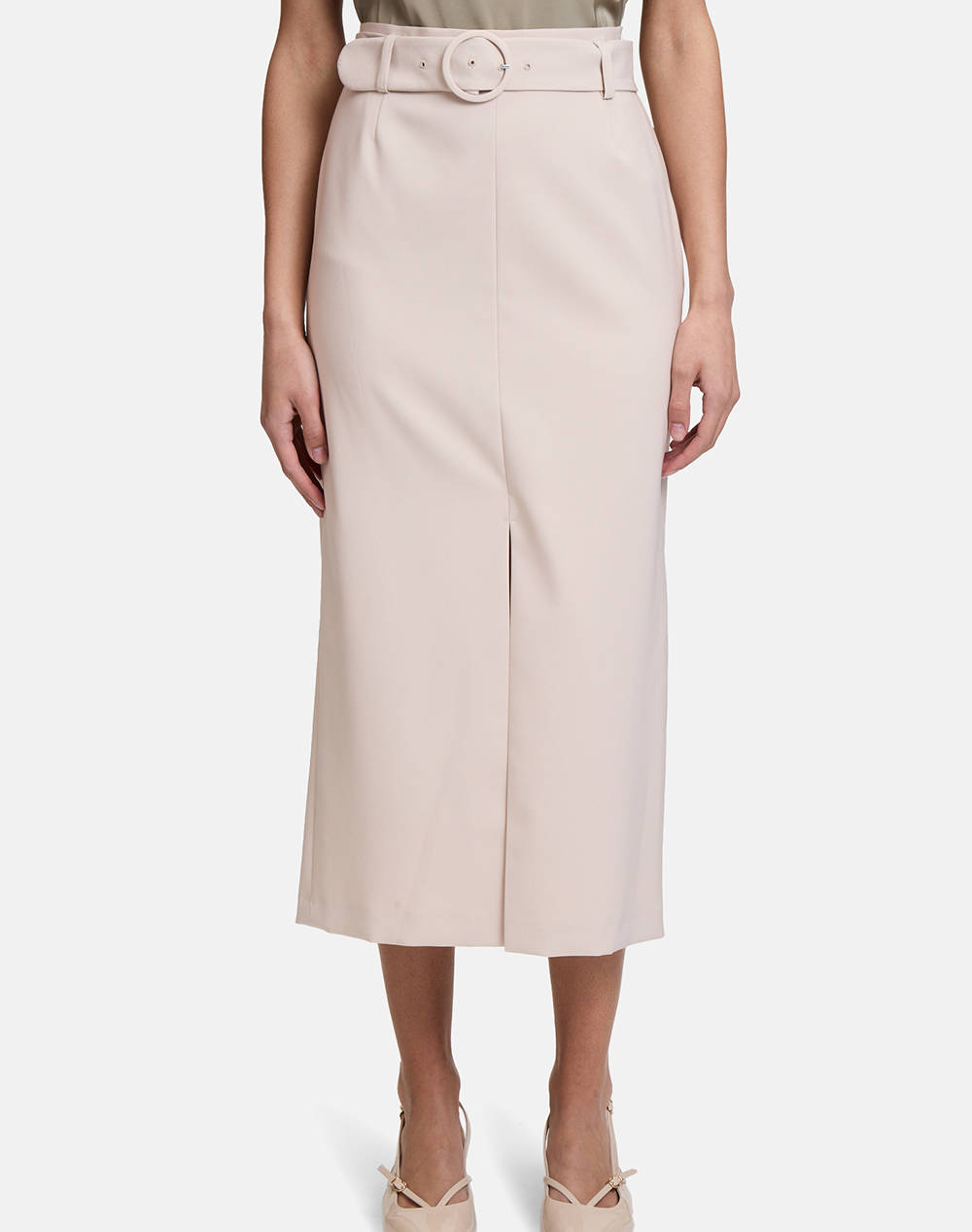 Betty Barclay Skirt Women Clothes Skirts Ecru Elastic,Synthetic 9408/1080 1098 Female Skirts