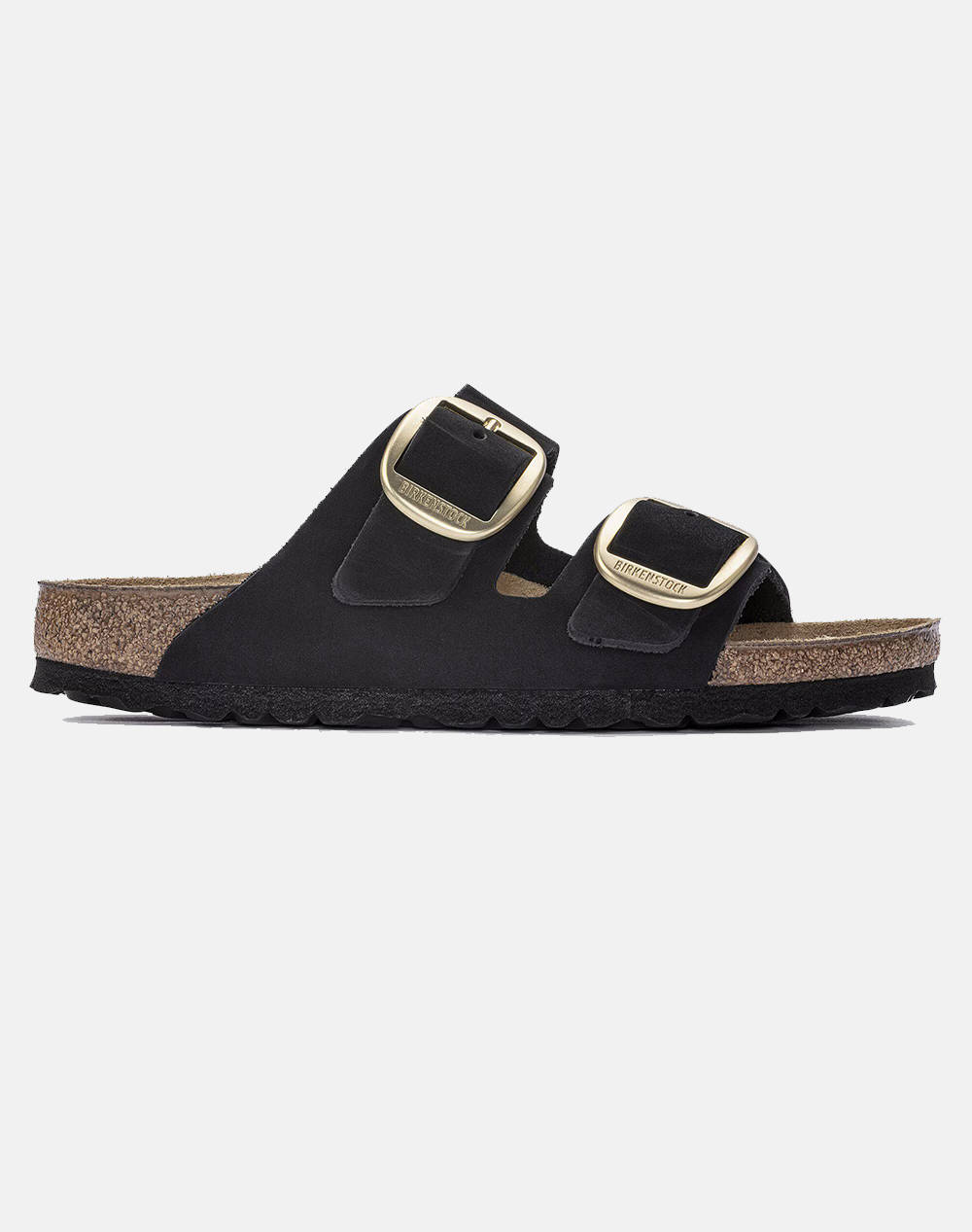 Birkenstock F25 Leather Arizona Big Buckle Lenb Black (Gold) 35 43 Narrow Seasonal Παπουτσι Γυναικειο Γυναικα Παπουτσια Εσπαντριγιες/Σανδαλια Black