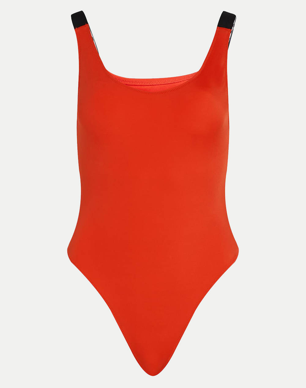 Calvin Klein Jeans Scoop Back One Piece Women Clothes Swimwear One Piece Red Synthetic Kw0Kw02859 Xm8 Female One-Piece