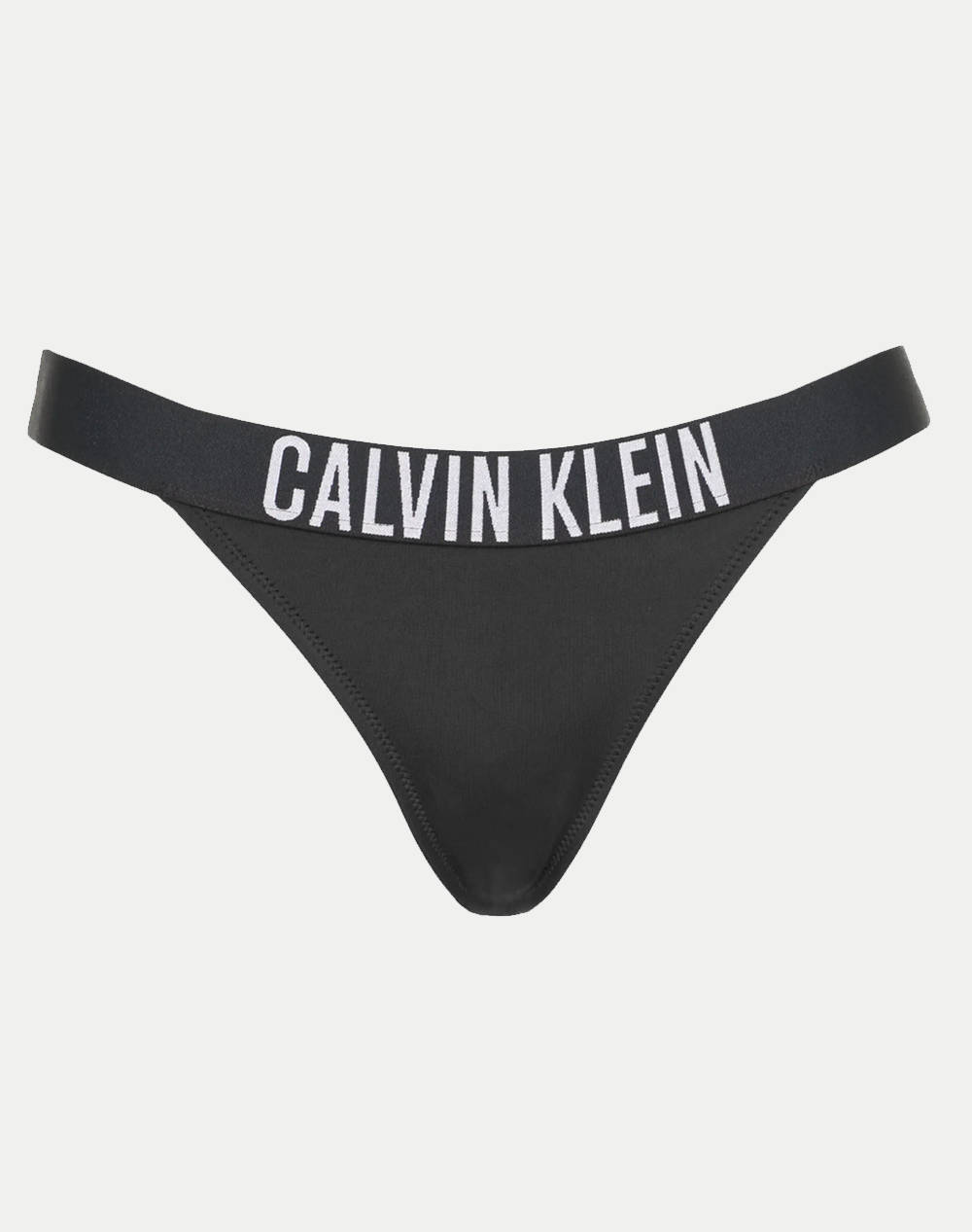 Calvin Klein Jeans Brazilian Women Clothes Swimwear Bikini Bottom Black Elastic,Synthetic Kw0Kw02857 Beh Female Bikini Bottom Black