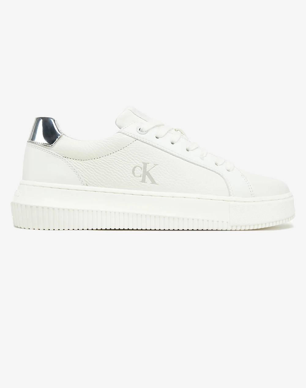 Calvin Klein Jeans Chunky Cupsole Low Mg Women Footwear Sneakers Offwhite Synthetic Yw0Yw01769 0Li Female Sneakers
