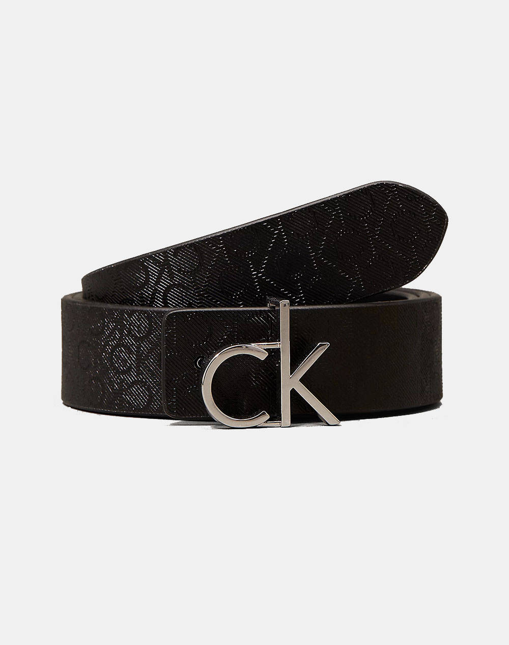 Calvin Klein Jeans Ck Reversible Belt 3.0_Mono Women Accessories Belts Black Leather K60K612934 Beh Female Belts Black