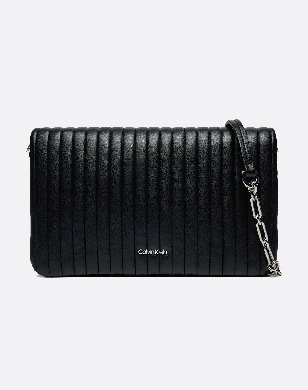Calvin Klein Jeans Mini Line Quilt Crossbody (Dimensions: 22.5 X 14 X 3Cm.) Women Accessories Bags Black Imitation Leather K60K613079 Beh Female Bags