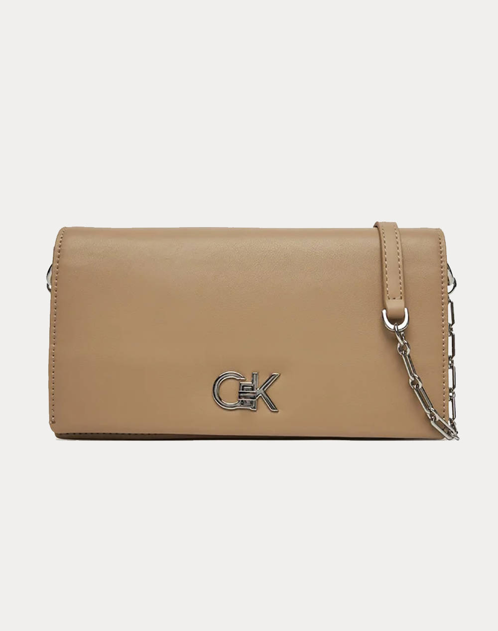 Calvin Klein Jeans Ck Convertible Mini Bag (Dimensions: 13 X 24 X 7Cm.) Women Accessories Bags Moccasin Imitation Leather,Synthetic K60K612806 W75