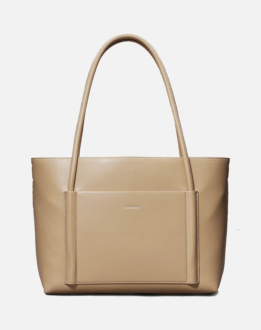 Calvin Klein Jeans Ck Linn Medium Shopper (Dimensions: 24.5 X 20 X 6.5Cm) Women Accessories Bags Sandybrown Imitation Leather,Synthetic K60K613110 W