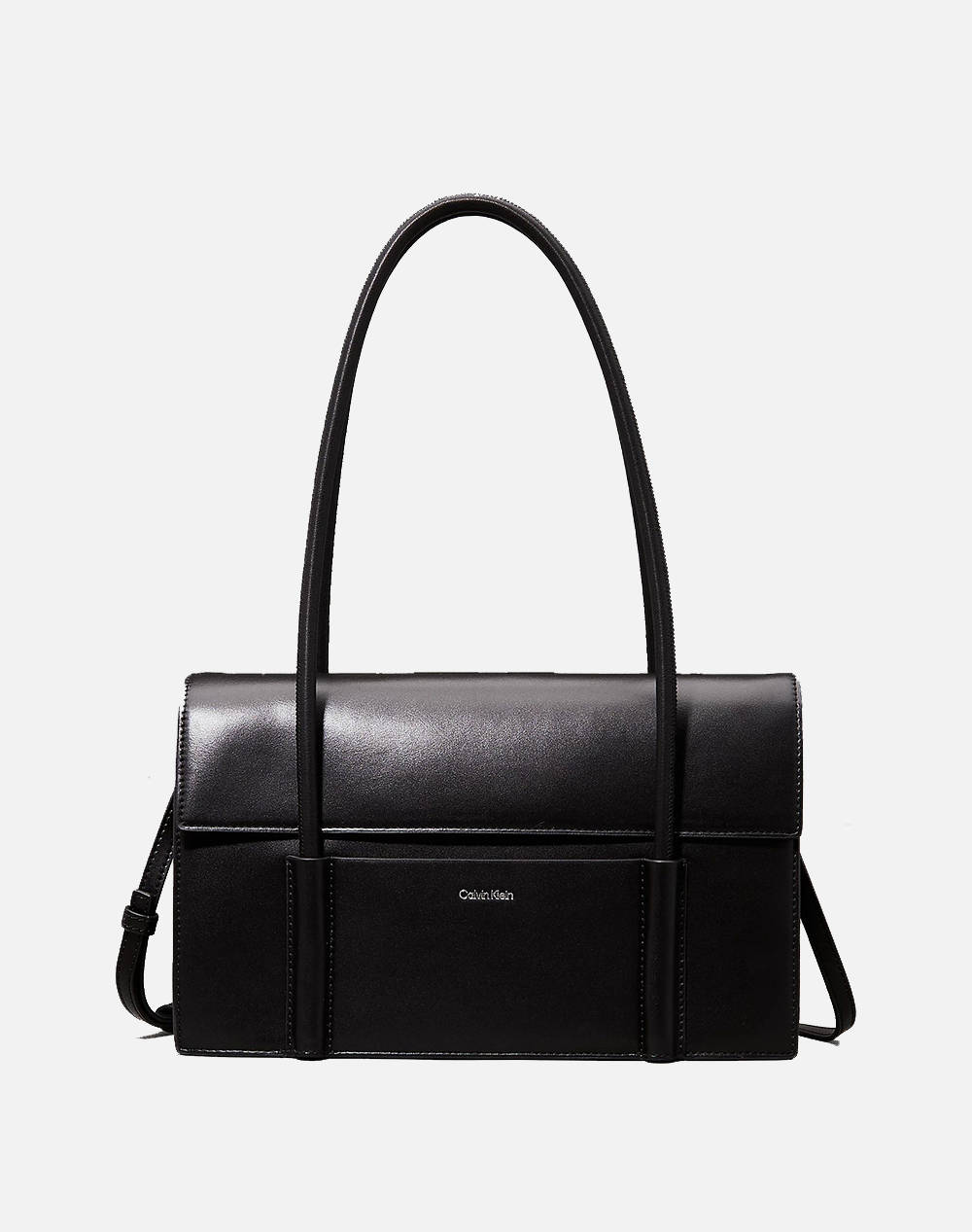 Calvin Klein Jeans Ck Linn Shoulder Bag (Dimensions: 30.5 X 17.8 X 10.2Cm) Women Accessories Bags Black Imitation Leather,Synthetic K60K613111 Beh