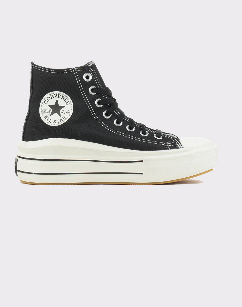 Converse Chuck Taylor All Star Move Platform Retro Sport Γυναικα Παπουτσια Sneakers Black Υφασμα A12585C 001