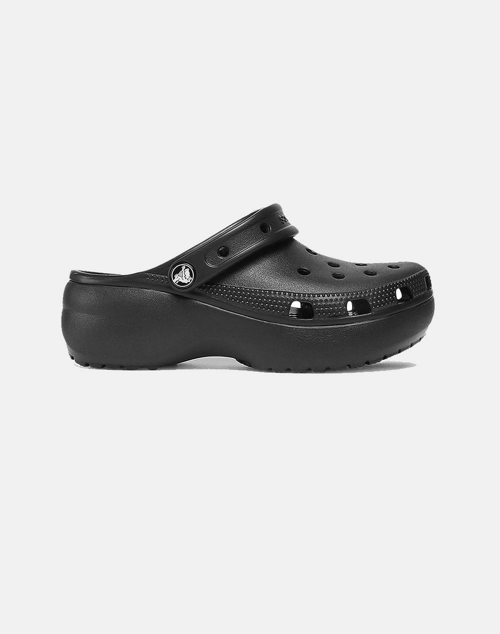 Crocs Classic Platform Clog W Women Footwear Sandals Black Synthetic 206750 001 Female Sandals Black