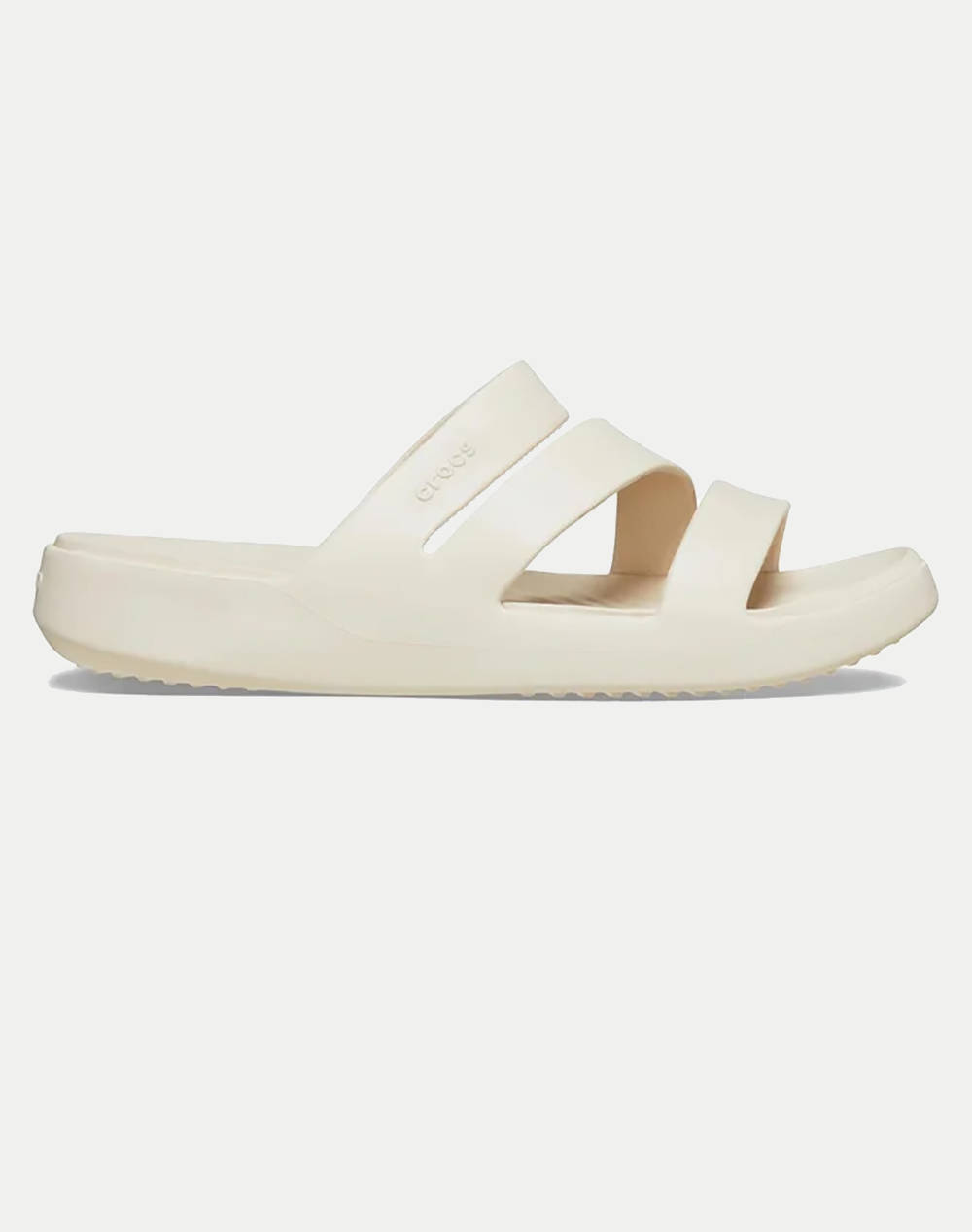 Crocs Getaway Strappy Women Footwear Sandals Ecru Synthetic 209587 160 Female Sandals