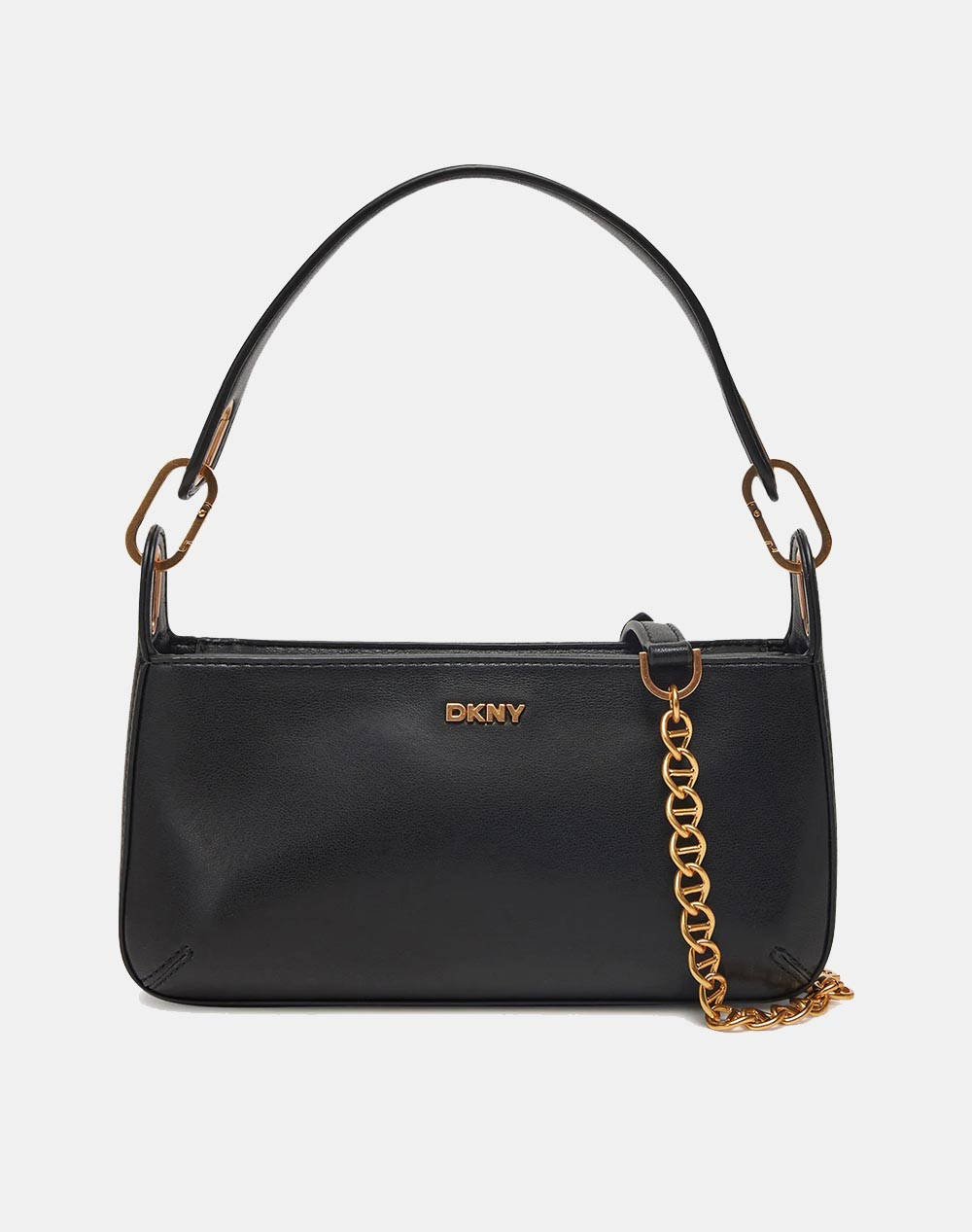 Dkny R44Eki56 Belen Cross Body Handbag Dkny (Dimensions: 6 X 13 X 25Cm.) Women Accessories Bags Black Leather R44Eki56 Bgd Female Bags Black