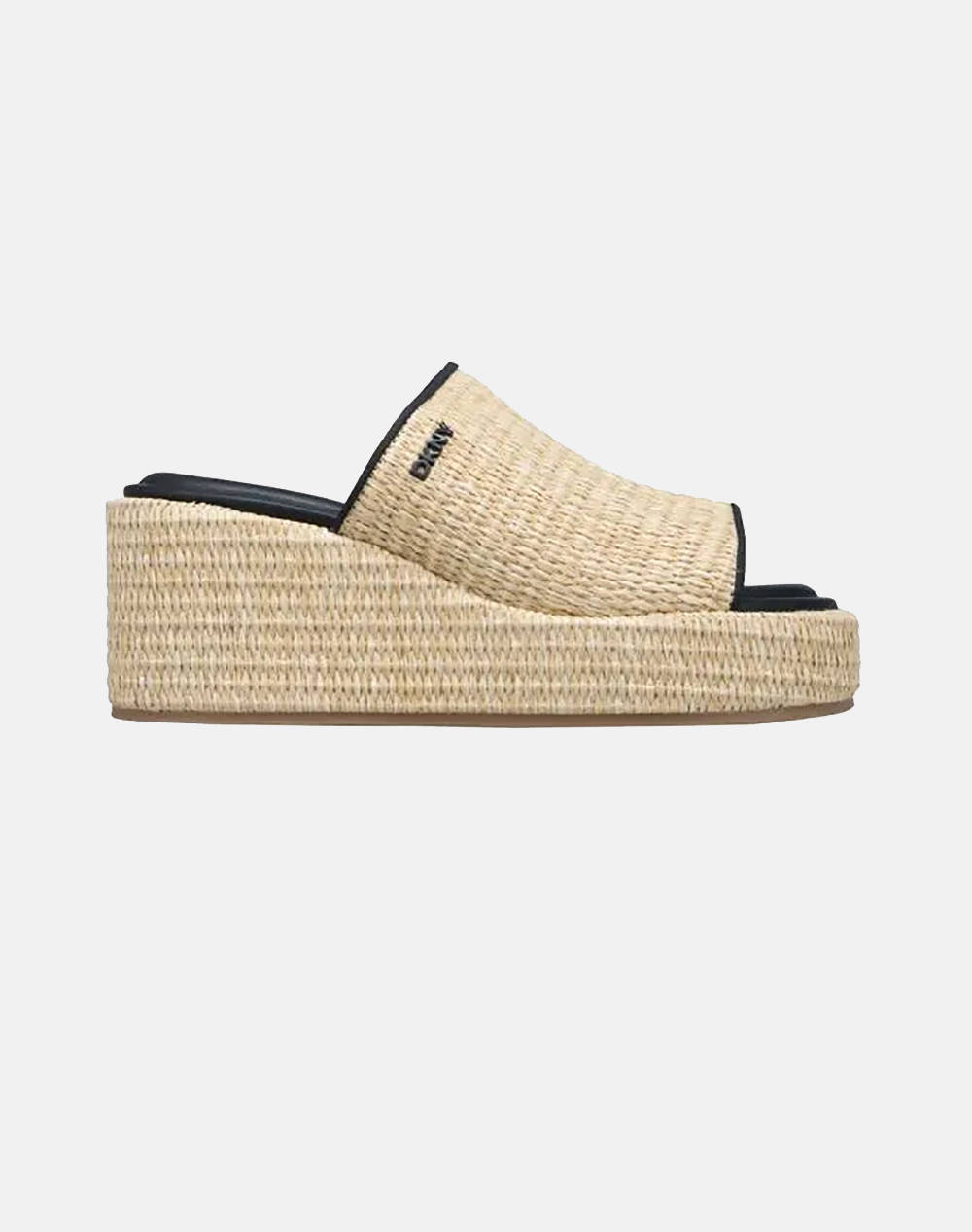 Dkny Conrad Women Footwear Espadrilles/Sandals Biege Synthetic K1517736 Nax Female Espadrilles/Sandals Biege