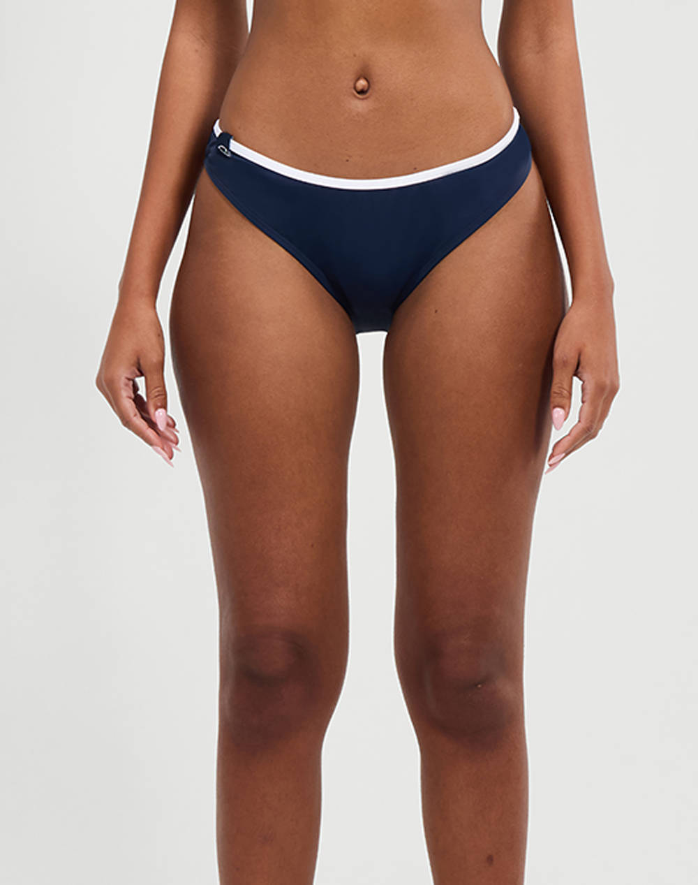 Ellesse Resort Gunther Bikini Bottom Women Women Clothes Swimwear Bikini Bottom Navyblue Elastic,Synthetic Sgz22003 429 Female Bikini Bottom Blue