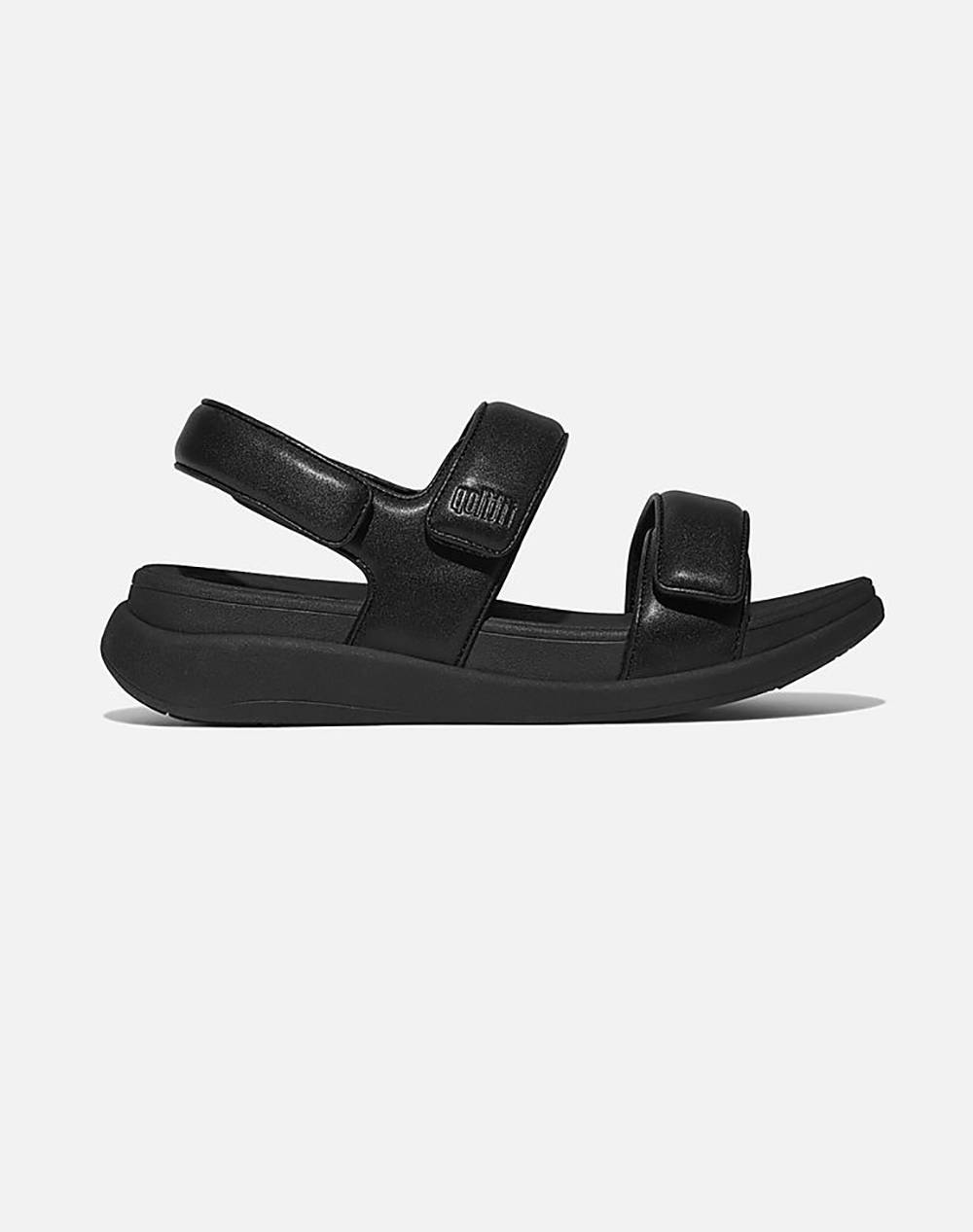 Fit Flop F Mode Go 2 Bar Sandal Women Footwear Sandals Black Imitation Leather Iv9 090 0071 Female Sandals Black