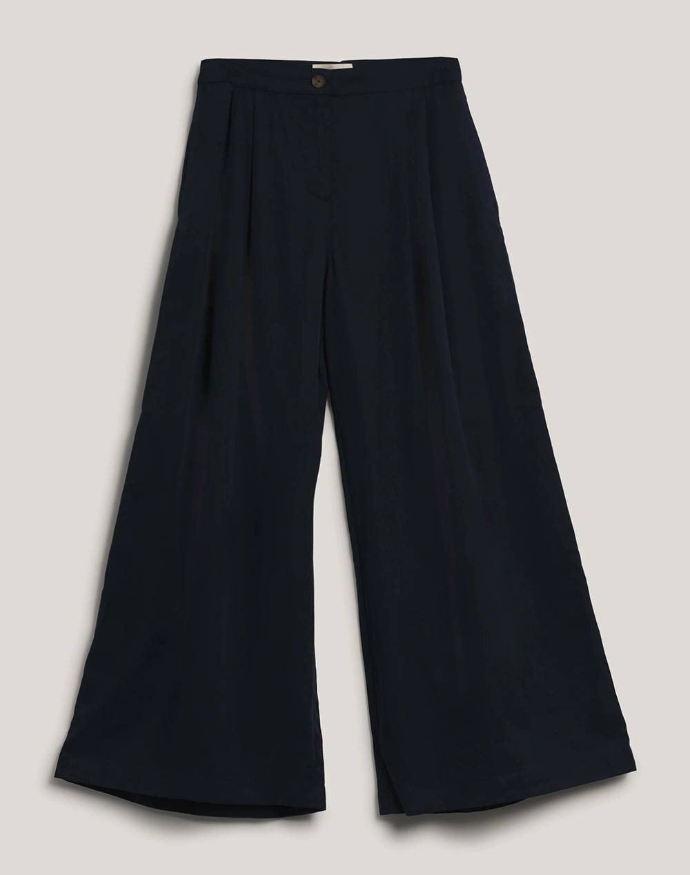 Gant Fluid Culotte Pants Women Clothes Trousers Fabric Trousers Navyblue Viscose,Synthetic 3Gw4150346 433 Female Fabric Trousers Blue